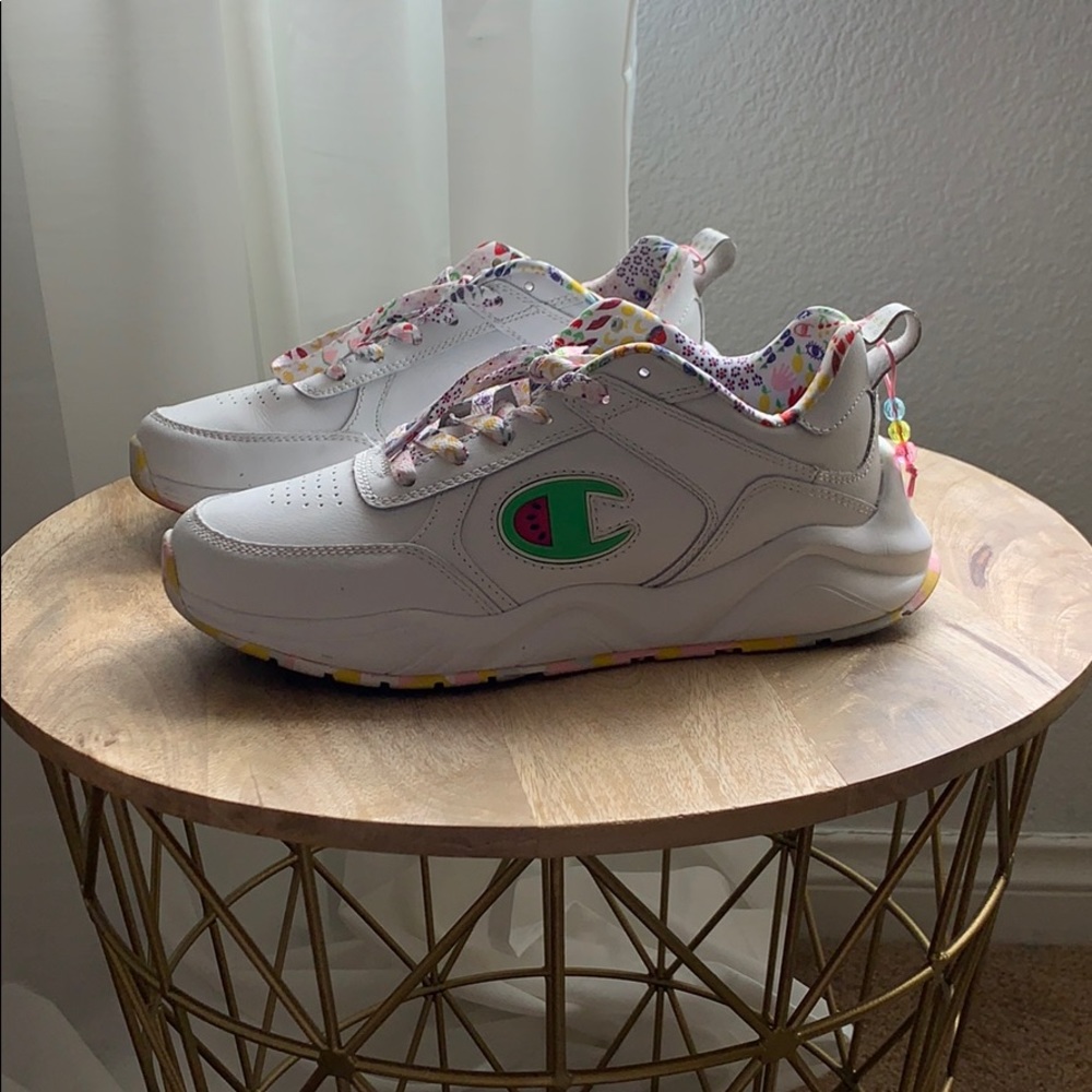 CHAMPION LIMITED EDITION FRUIT & FLOWER SNEAKERS